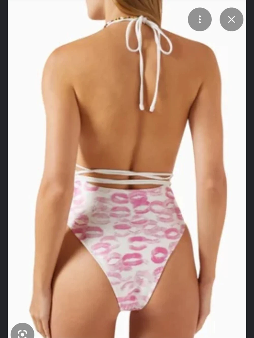 NWOT Frankies Bikinis X Sydney Sweeney Gemma Shine One Piece Bikini XL